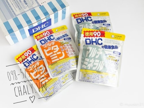 Viên uống bổ sung khoáng chất và viên vitamin tổng hợp của DHC Nhật nội địa