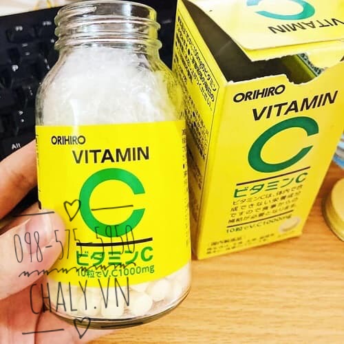 Uống vitamin c orihiro giúp con tăng sức đề kháng, không bị ốm vặt, cảm mạo. Còn mình thì da dẻ căng bóng hơn