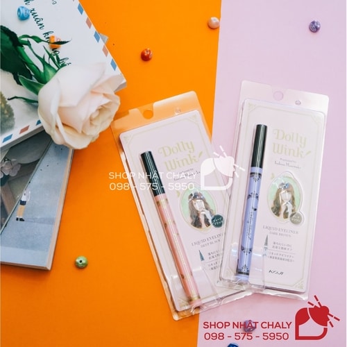 Bút kẻ mắt Dolly Wink Liquid Eyeliner là bút kẻ mắt được ưa chuộng hàng đầu Nhật Bản. Ưu điểm dễ dùng, ngay cả cho người mới tập trang điểm mắt