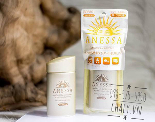 Gold Anessa Perfect UV Aqua Booster Mild hãng đã ngưng sản xuất
