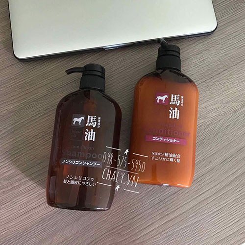 Với những ai yêu thích thành phần mỡ ngựa thì không nên bỏ qua bộ gội xả Kumano Horse Oil Nhật