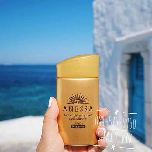 Gold Anessa Perfect UV Aqua Booster hãng Shiseido đã ngưng sản xuất