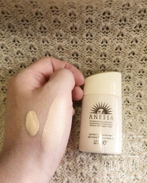 Texture dạng sữa lỏng mịn, thấm vào nhanh chóng nằm trong năng lực che phủ chất lượng, kiềm dầu và chống nắng nóng tuyệt đối, kem chống nắng nóng Anessa bb foundation spf50 là thành phầm nhiều chức năng được không ít u Nhật yêu thương thích