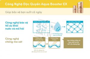Aqua Booster EX là sự cải tiến từ công nghệ Aqua Booster vốn rất đình đám và hiệu quả trước đó