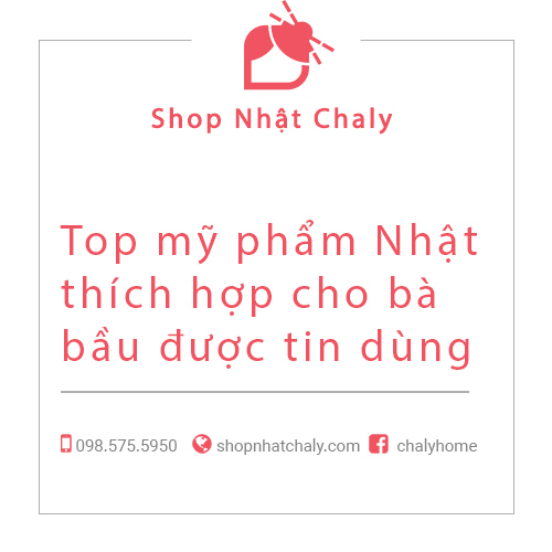 Top mỹ phẩm Nhật cho bà bầu