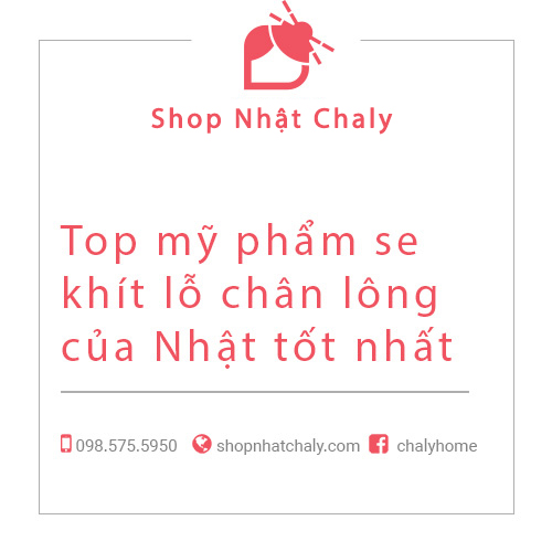 Top my pham se khit lo chan long cua Nhat tot nhat