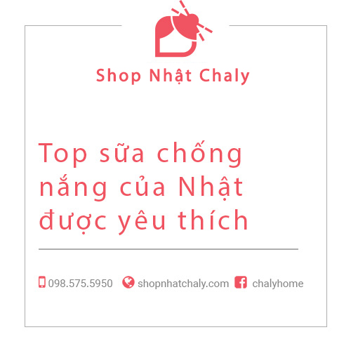 Top sữa chống nắng của Nhật được yêu thích