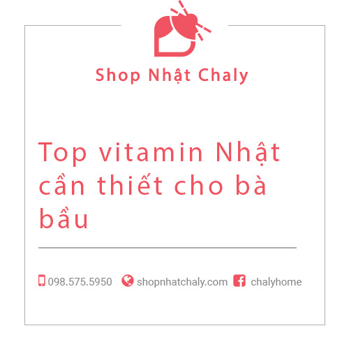 Top vitamin Nhật cho bà bầu