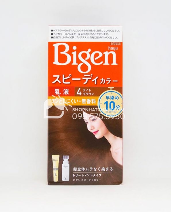Sử dụng thuốc nhuộm tóc Bigen Hoyu chắc chắn sẽ làm hài lòng người sử dụng. Với công thức làm từ các thành phần tự nhiên, sản phẩm này không chỉ làm tóc đẹp mà còn giữ cho mái tóc khỏe mạnh.