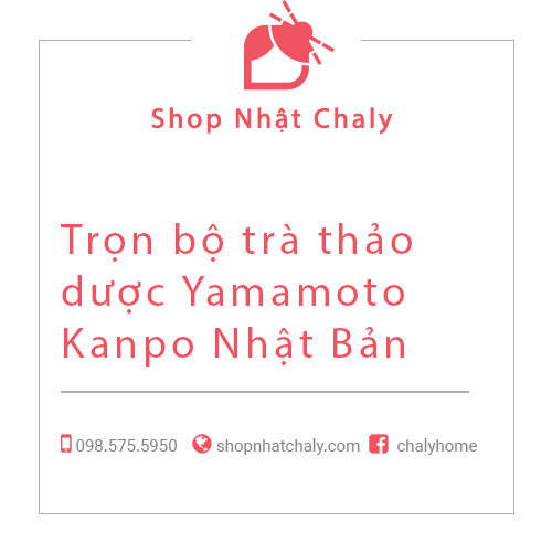 Trọn bộ trà thảo dược Yamamoto Kanpo Nhật Bản