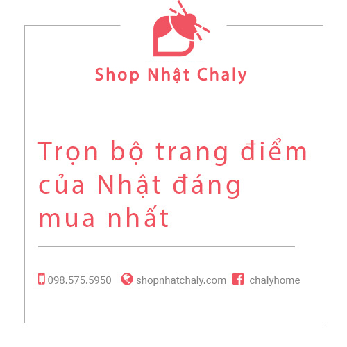 Trọn bộ trang điểm của Nhật