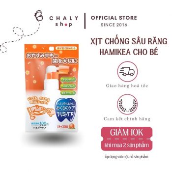 Xịt chống sâu răng Hamikea Nhật Bản cho bé