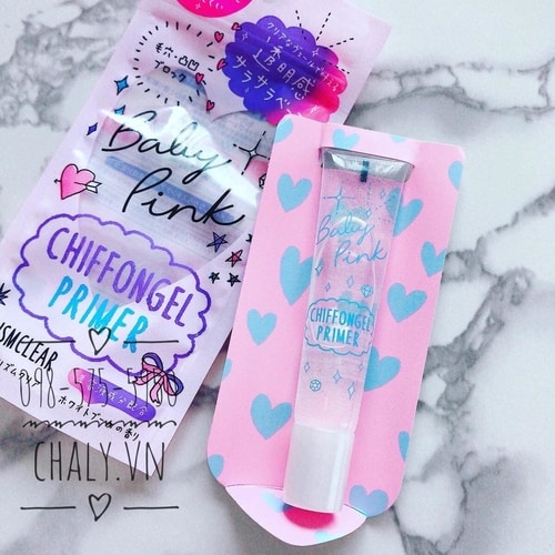 Thuộc thương hiệu mỹ phẩm trang điểm Baby Pink nổi tiếng với dòng sản phẩm kem nền Baby Pink giá rẻ, hiệu quả cao, kem lót che phủ khuyết điểm Chiffonggel primer được đánh giá cao từ khi ra đời