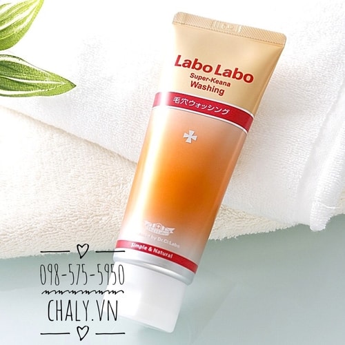 Review Sữa Rửa Mặt Trị Lỗ Chân Lông To Labo Labo Nhật | Shop Nhật Chaly