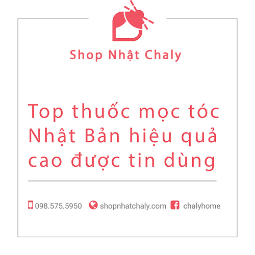 Top thuốc mọc tóc Nhật tốt nhất