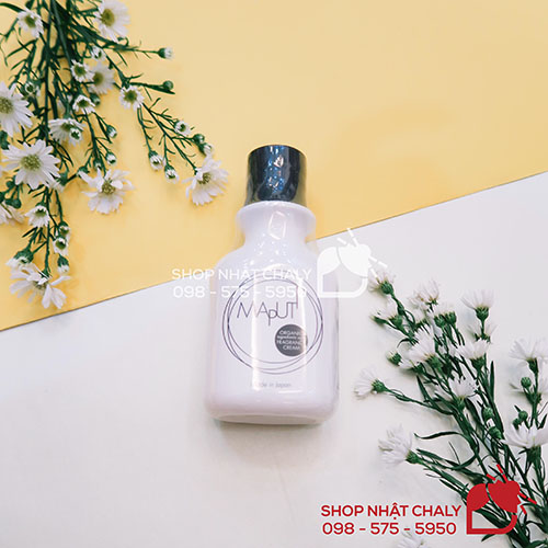 Kem trị thâm hữu cơ Maputi Nhật gồm toàn thành phần thiên nhiên lành tính, 3 tầng mùi hương quyến rũ và bảng thành phần không cồn, không paraben an toàn cho bà bầu, mẹ sau sinh