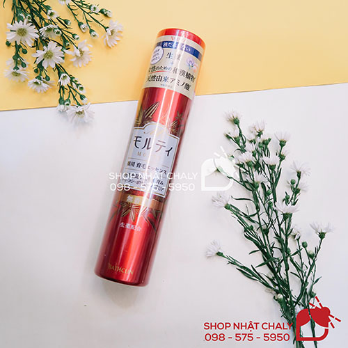 Xịt Molty đỏ 130ml là dòng xịt trị rụng tóc Nhật Bản cho nữ có hiệu quả mạnh và nhanh nhất hiện nay, được review cao, bán rất chạy ở Nhật