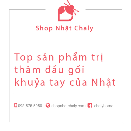 Top san pham tri tham dau goi khuya tay cua Nhat Ban 01