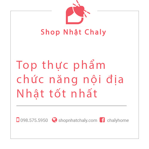 Top thực phẩm chức năng nội địa Nhật tốt nhất