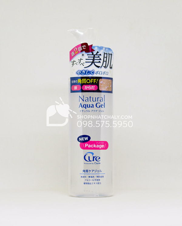 Tẩy da chết Cure Natural Aqua Nhật da nhạy cảm mẫu mới nhất hot vừa về | Shop Nhật Chaly