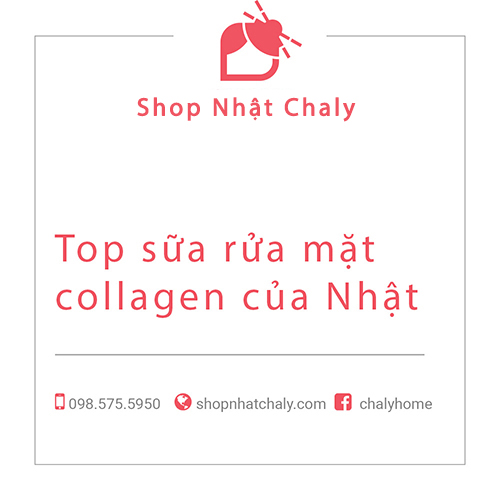 top sua rua mat collagen cua nhat