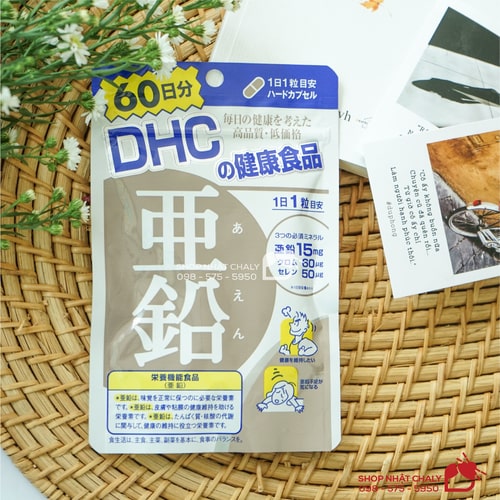 [Review] Viên kẽm DHC Zinc có tốt không? Hiệu quả cân bằng nội tiết, trị mụn ra sao? | Shop Nhật Chaly