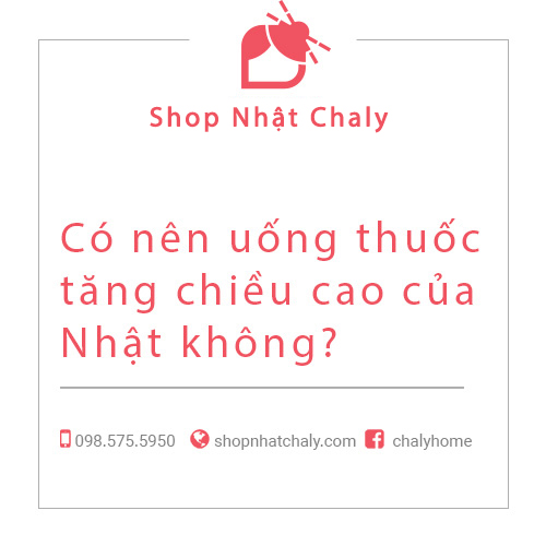 Có nên uống thuốc tăng chiều cao của Nhật không?