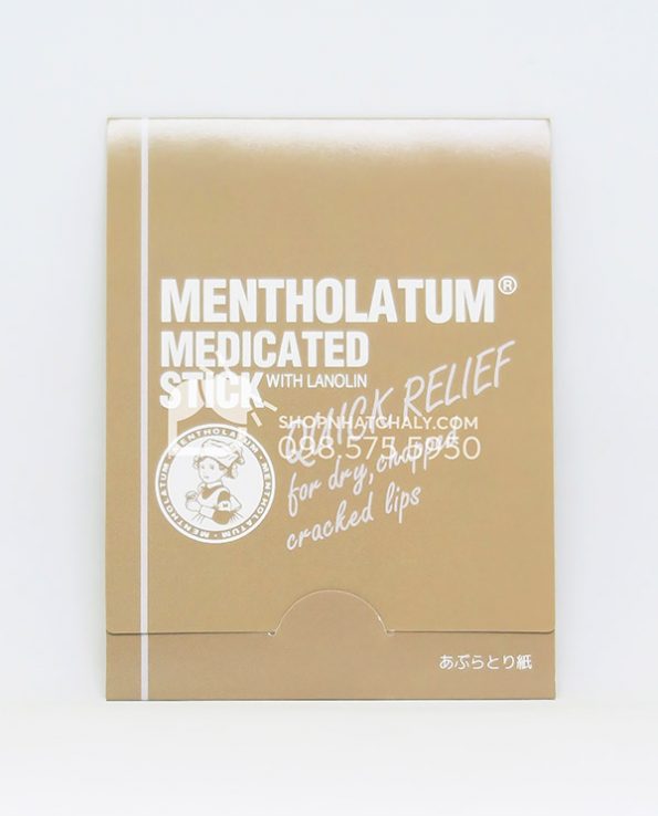 Giay tham dau Mentholatum Nhat