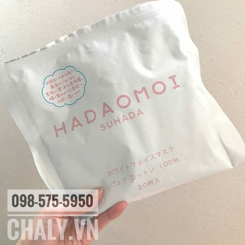 Cận cảnh chiếc túi mặt nạ nhau thai Hadaomoi Suhada Nhật siêu to khổng lồ của mình đây nhá