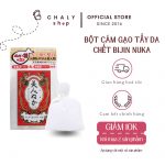 Bột cám gạo Bijin Nuka Nhật Bản dành cho mặt và body, trắng da, tẩy tế bào chết