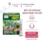 Bột rau xanh Yakult Nhật Bản 60 gói mẫu mới