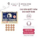 Cao dán huyệt Roihi Tsuboko trị đau khớp của Nhật 156 miếng