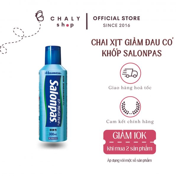 Chai xịt giảm đau xương khớp Air Salonpas Jet Nhật Bản