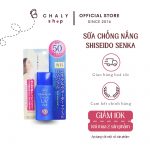 Kem chống nắng Shiseido màu xanh Mineral Water Senka SPF 50 40ml