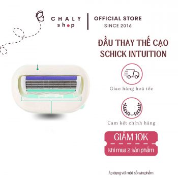 Đầu dao cạo lông Schick Intuition Nhật cho da mẫn cảm