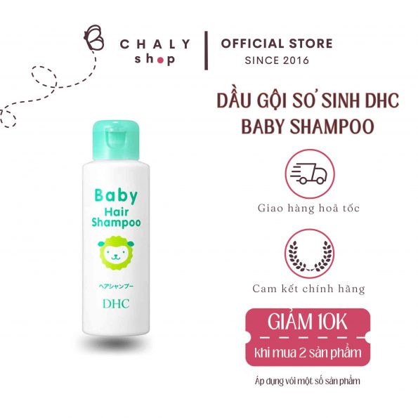 Dầu gội cho bé DHC Baby Hair Shampoo Nhật