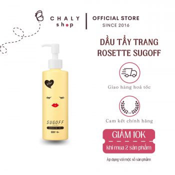 Dầu tẩy trang Rosette Sugoff Cleansing Oil Nhật