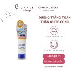 Gel dưỡng trắng da body White Conc Watery Cream Nhật Bản