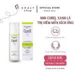 Nước hoa hồng trị viêm mẩn dị ứng cho da mẫn cảm Curel Sebum Trouble Care Lotion Nhật