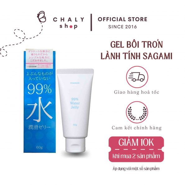 Gel bôi trơn Sagami Delicate Zone Nhật siêu lành tính mẫu mới