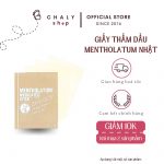 Giấy thấm dầu Mentholatum Nhật