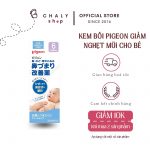 Kem bôi ấm ngực Pigeon Nhật giảm ho, nghẹt mũi, sổ mũi cho bé