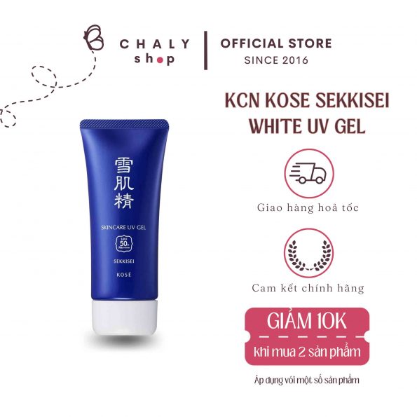 Kem chống nắng Kose Sekkisei White UV Gel Nhật