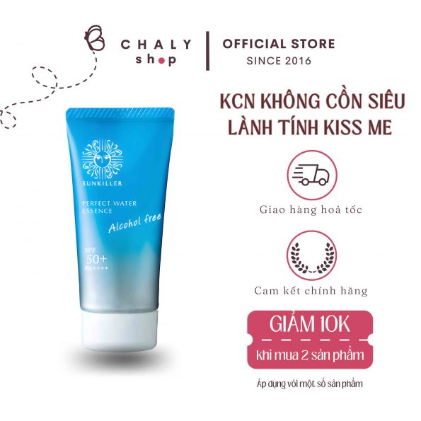 Kem chống nắng Kiss Me Sunkiller Perfect Water Essence