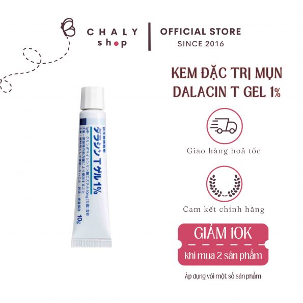 Kem đặc trị mụn Dalacin T Gel 1% Nhật Bản