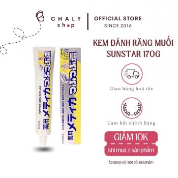 Kem đánh răng muối Sunstar Nhật