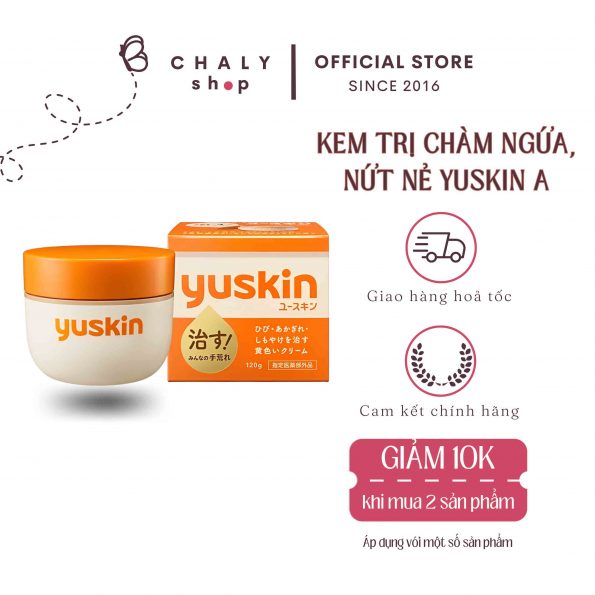 Kem dưỡng ẩm trị nứt nẻ chàm ngứa Yuskin A Medical Cream Nhật