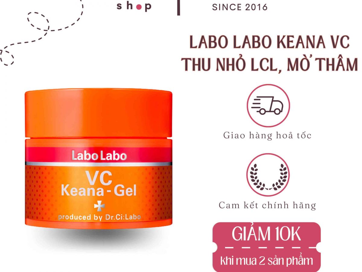 Kem Dưỡng Se Khít Lỗ Chân Lông Labo Labo Vc Keana Gel Nhật