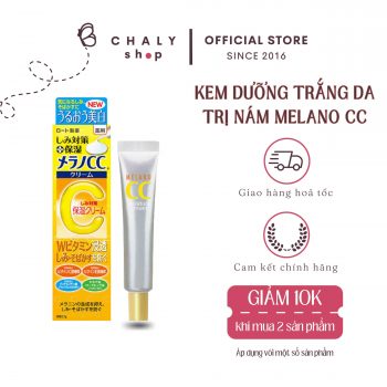 Kem dưỡng trắng da CC Melano Moisture Cream Nhật trị thâm nám