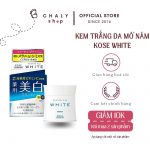 Kem dưỡng trắng da Kose Moisture Mild White Cream Nhật
